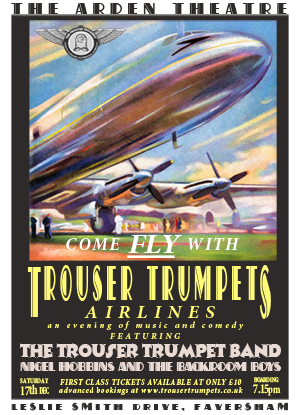 Come Fly with The Trouser Trumpet Band at The Arden Theatre